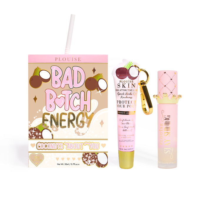 Bad Bitch Energy Lip Conditioner & Lip Oil Duo
