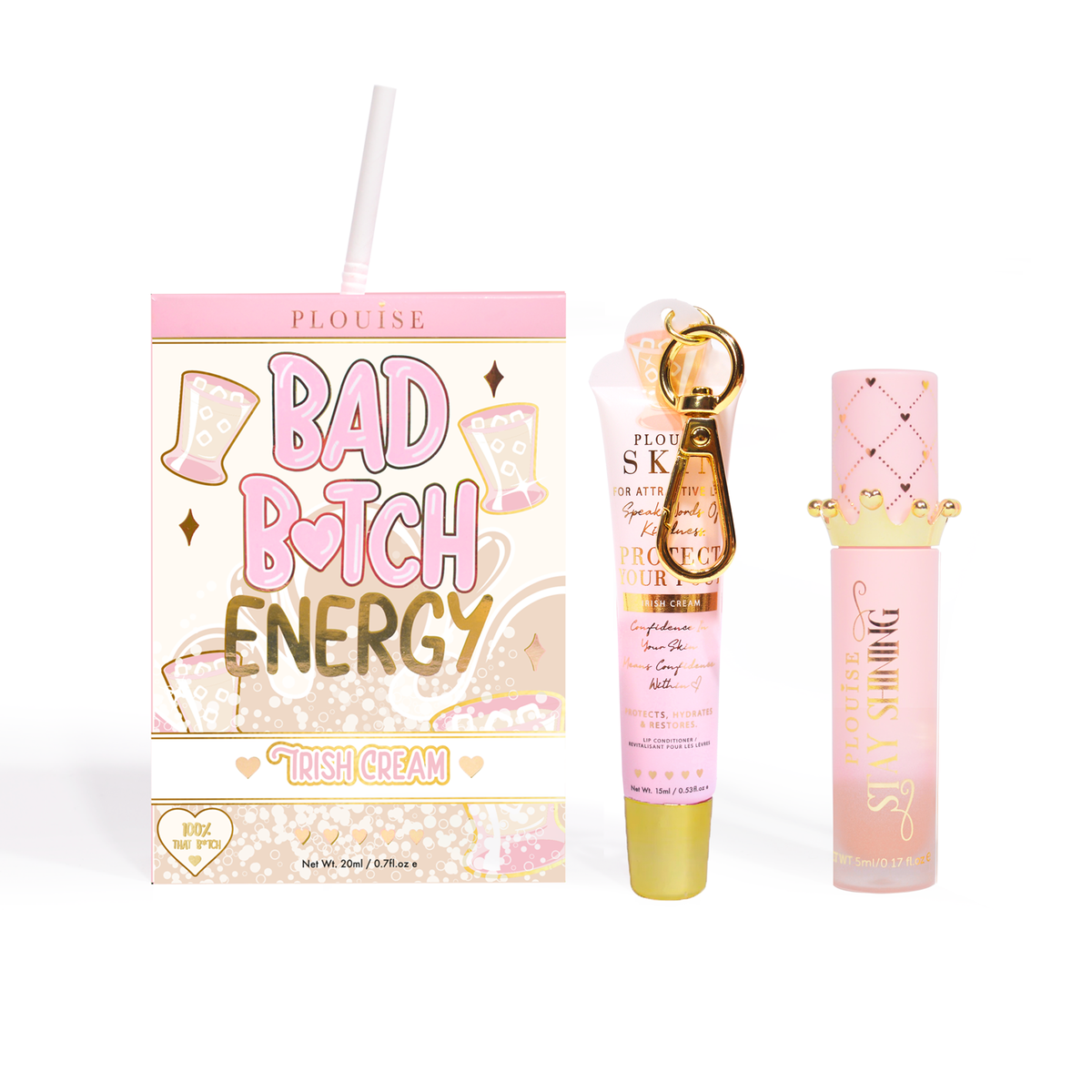 Bad Bitch Energy Lip Conditioner & Lip Oil Duo