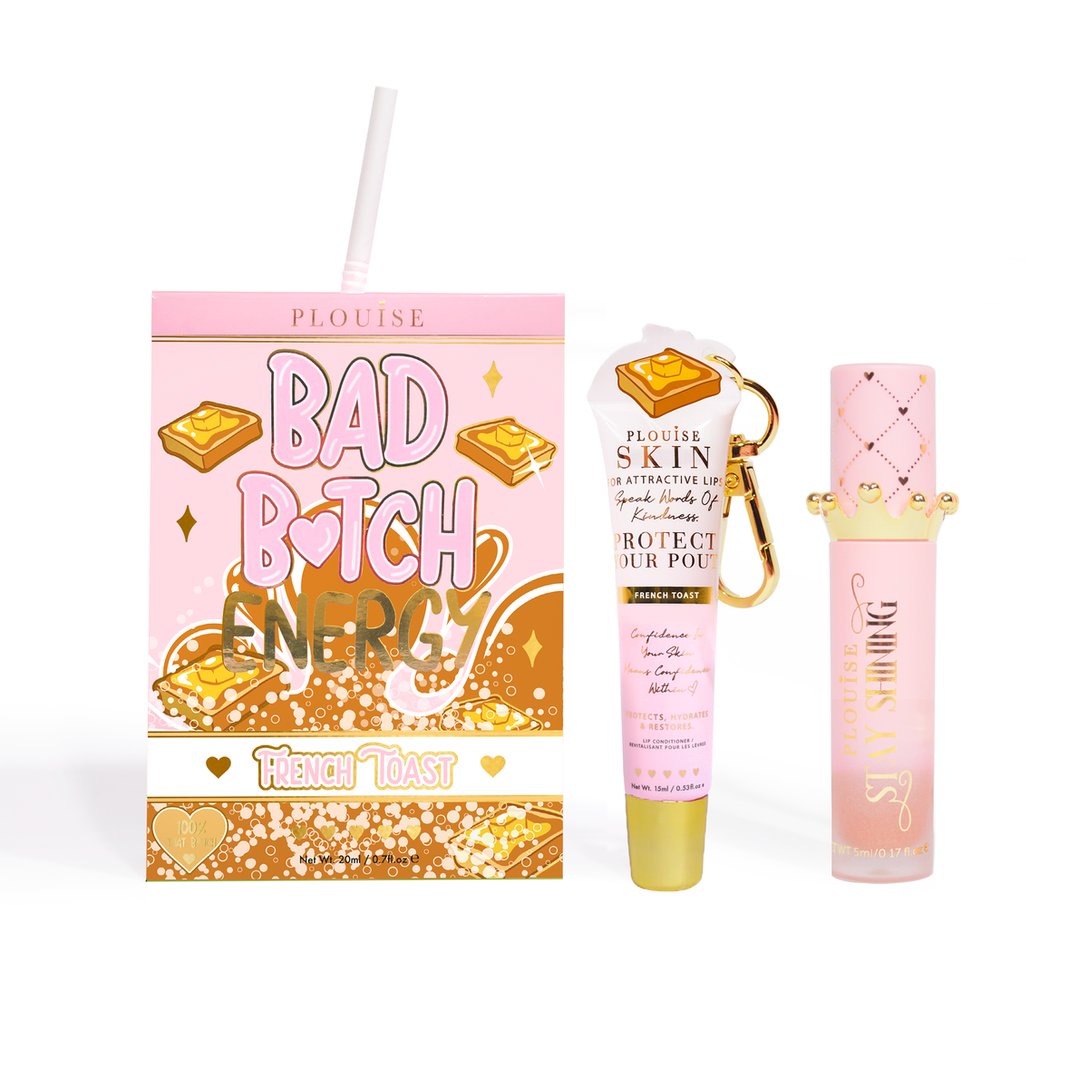 Bad Bitch Energy Lip Conditioner & Lip Oil Duo