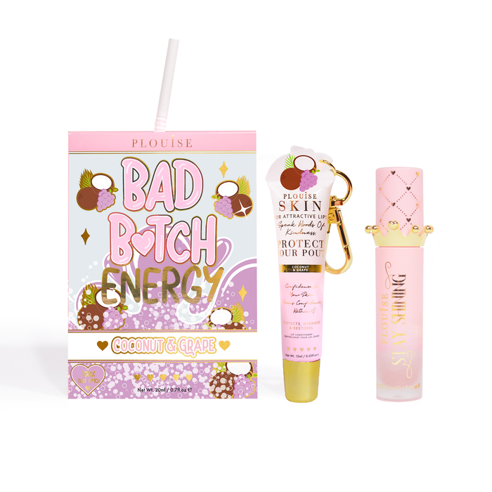 Bad Bitch Energy Lip Conditioner & Lip Oil Duo