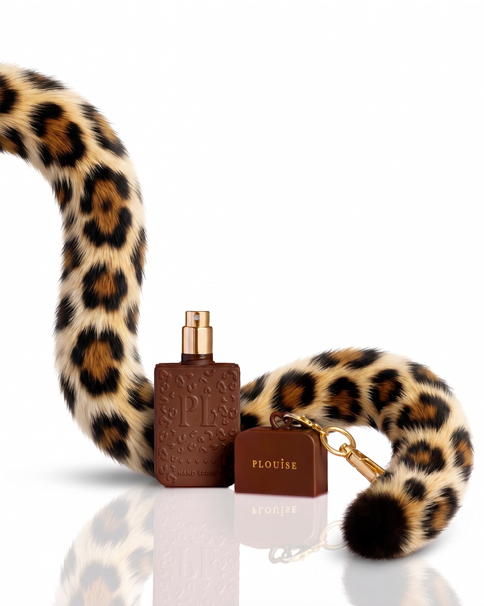Cheetah Pack Your Shit & Go Suitcase Bundle