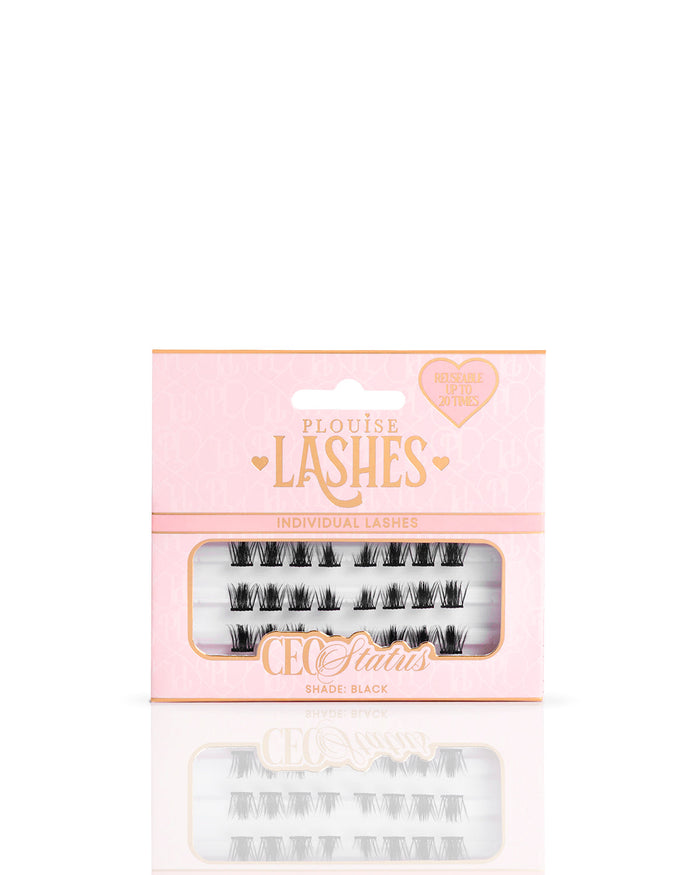 P.Louise CEO Status Black Individual Lashes