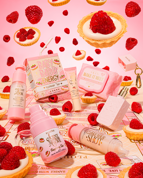 Pack Your Shit & Go Raspberry Tart Suitcase Bundle
